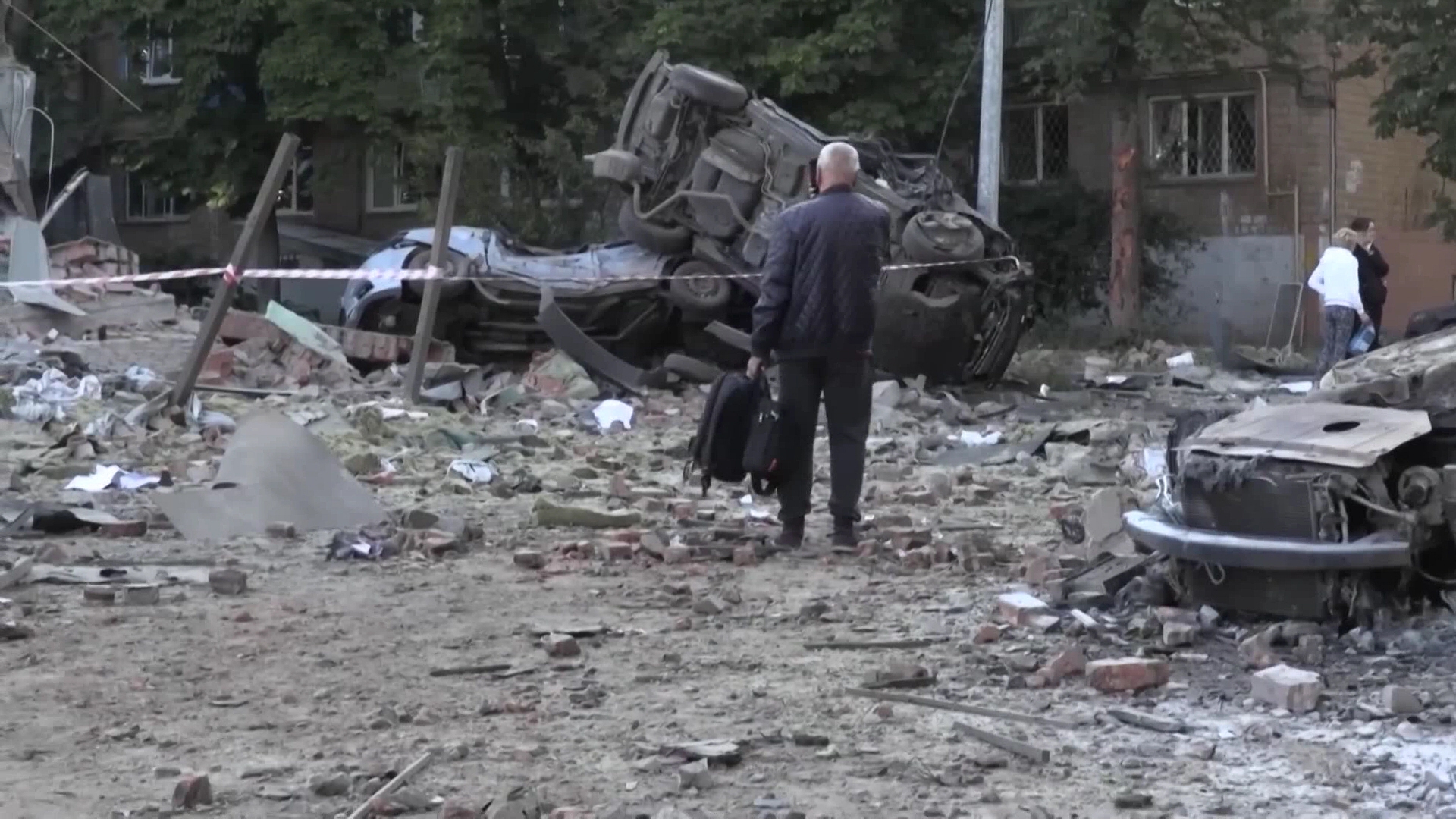 Strike on Kyiv